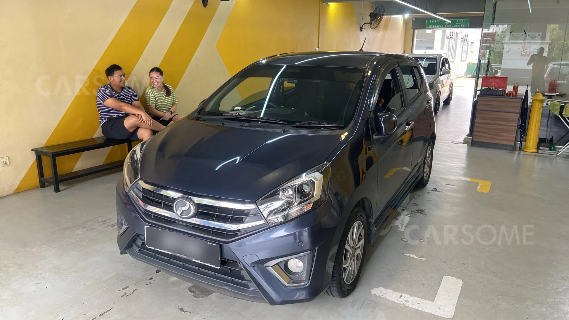 2018 PERODUA AXIA 1.0 G terpakai untuk dijual di Kuching, Sarawak